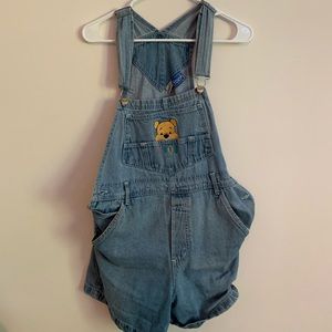 vintage winnie the pooh shirt overalls